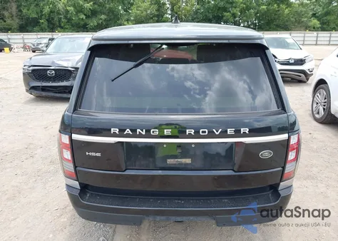 2017 Land Rover Range Rover 3.0L V6 Supercharged Hse z USA, uszkodzony, nr VIN SALGS2FV0HA325883